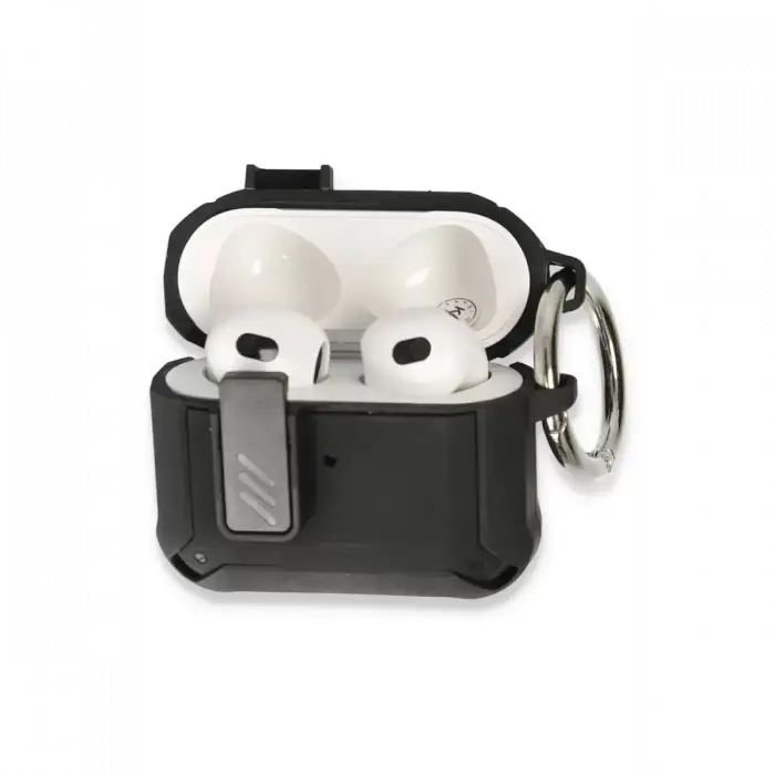 Newface Apple Airpods 3 (3.nesil) Truva Kılıf - Siyah