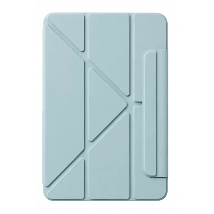 Newface Apple iPad 2025 10.9 10.Nesil (A16) Edz Manyetik Standlı Tablet Kılıfı - Mavi