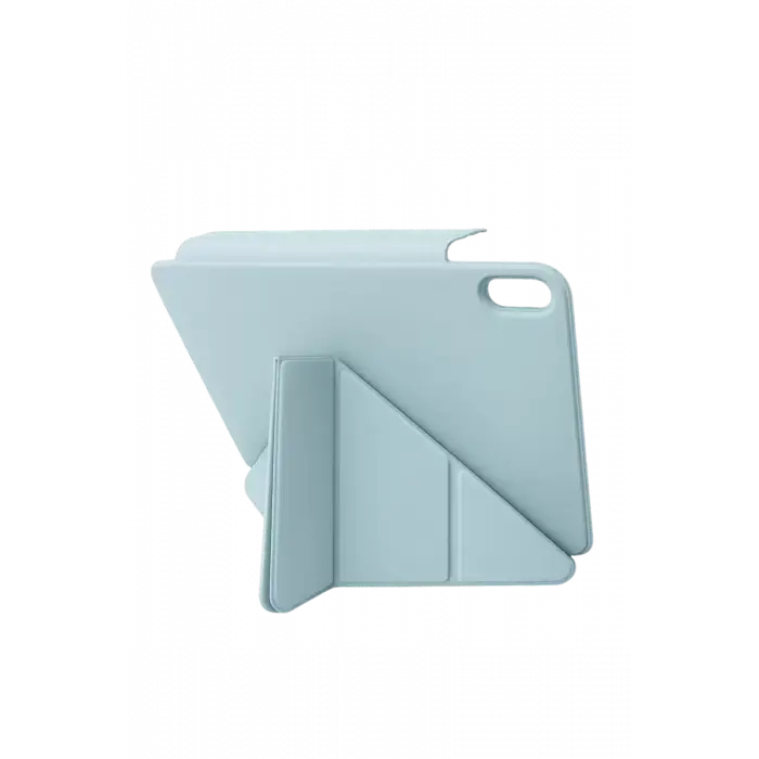 Newface Apple iPad 2025 10.9 10.Nesil (A16) Edz Manyetik Standlı Tablet Kılıfı - Mavi