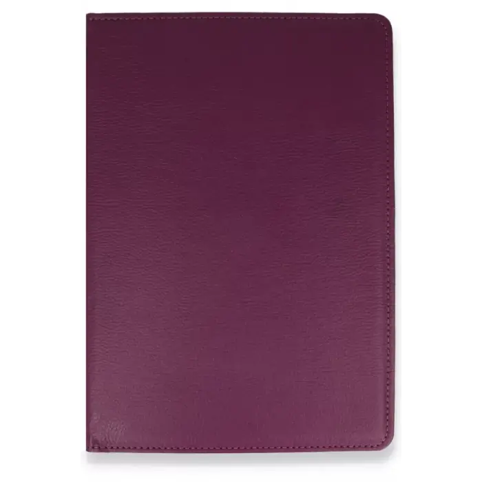 Newface Apple iPad 4 9.7 Kılıf 360 Tablet Deri Kılıf - Mürdüm