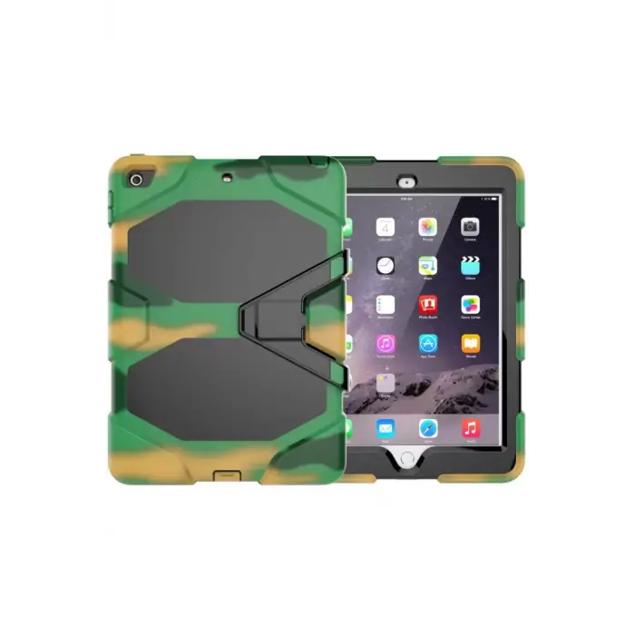 Newface Apple iPad 5 Air 9.7 Kılıf Griffin Tablet Kapak - Kamuflaj