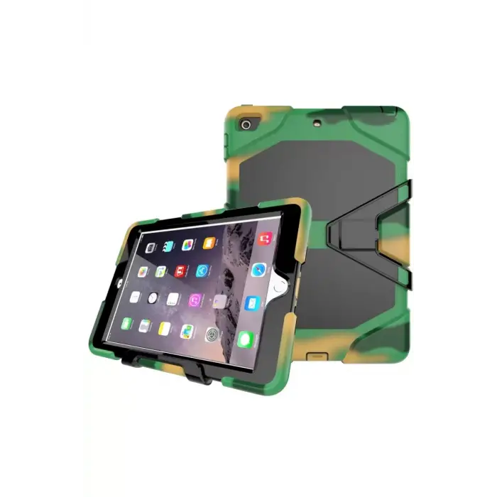 Newface Apple iPad 5 Air 9.7 Kılıf Griffin Tablet Kapak - Kamuflaj