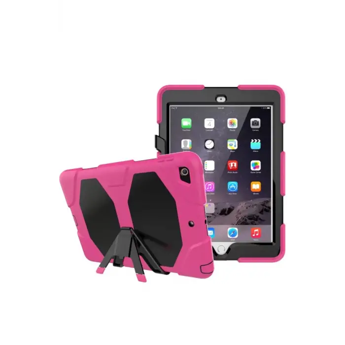 Newface Apple iPad 5 Air 9.7 Kılıf Griffin Tablet Kapak - Pembe