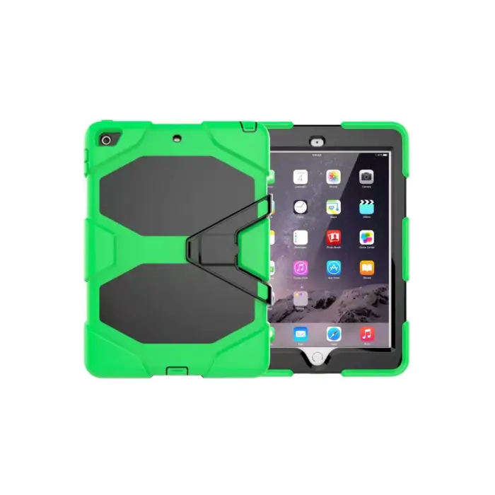 Newface Apple iPad 5 Air 9.7 Kılıf Griffin Tablet Kapak - Yeşil