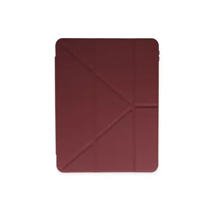 Newface Apple iPad 9.7 (2018) Kılıf Kalemlikli Mars Tablet Kılıfı - Mürdüm