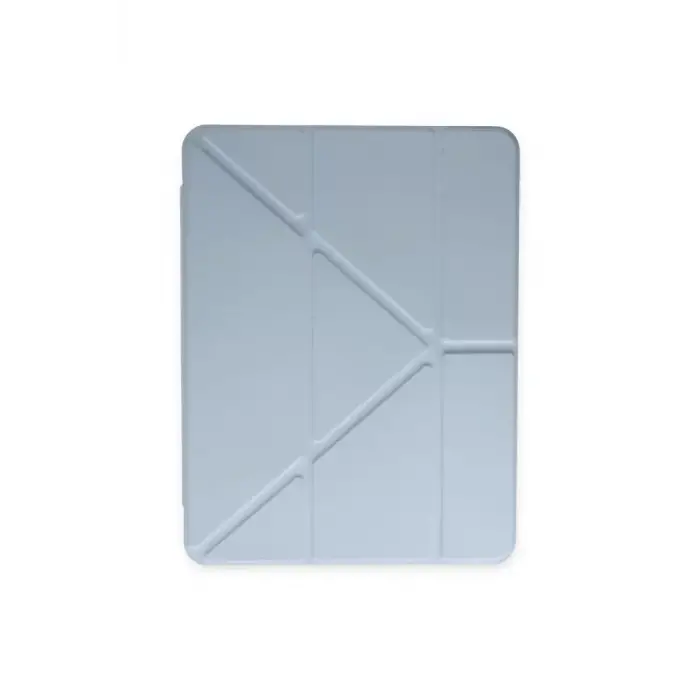 Newface Apple iPad Pro 12.9 (2021) Kılıf Kalemlikli Mars Tablet Kılıfı - Mavi