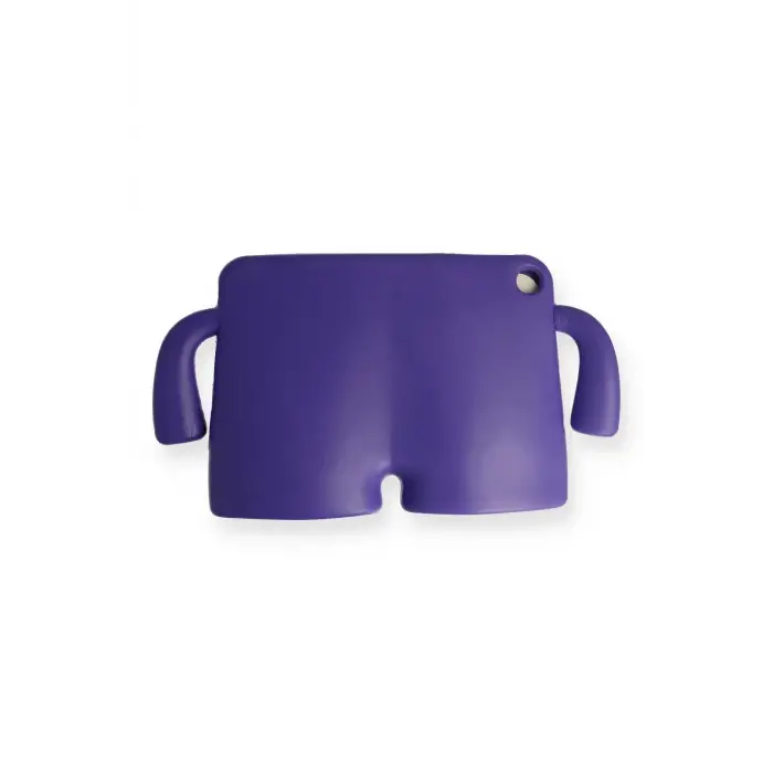 Newface Apple iPad Pro 13 (2024) Karakter Tablet Silikon - Mor