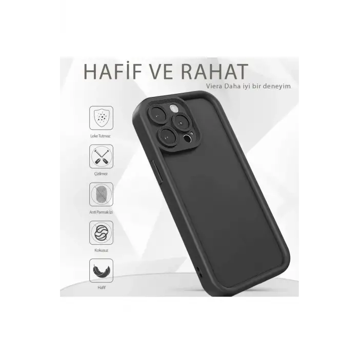 Newface Apple iPhone 11 Kılıf Viera Silikon - Krem