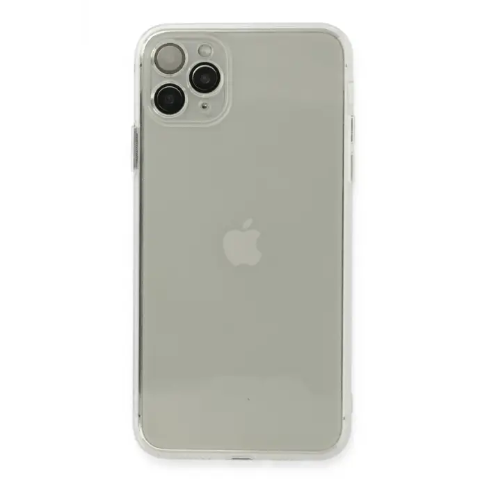 Newface Apple iPhone 11 Pro Kılıf Fly Lens Silikon - Şeffaf