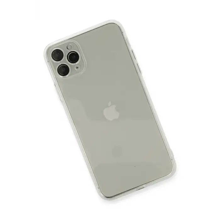 Newface Apple iPhone 11 Pro Kılıf Fly Lens Silikon - Şeffaf