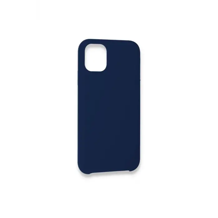 Newface Apple iPhone 11 Pro Max Kılıf Lansman Legant Silikon - Lacivert