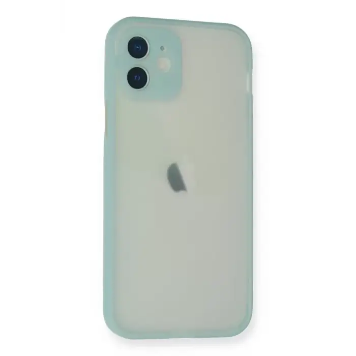 Newface Apple iPhone 11 Pro Max Kılıf Montreal Silikon Kapak - Turkuaz