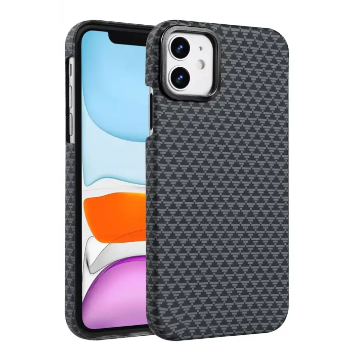 Newface Apple iPhone 11 Vega Magsafe Kapak - Gri