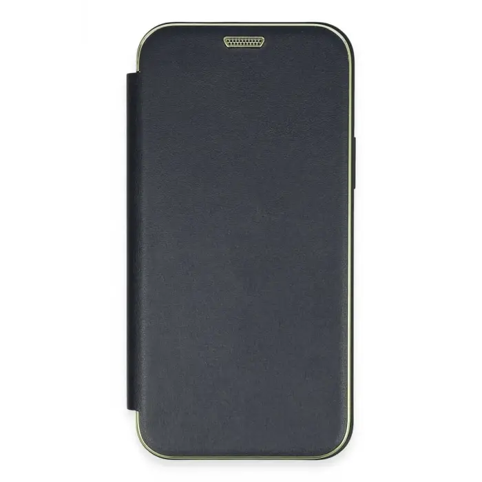Newface Apple iPhone 12 Kılıf Dolpin Kapaklı - Lacivert