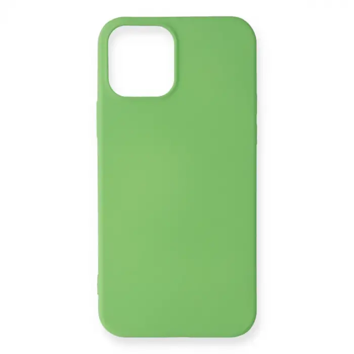 Newface Apple iPhone 12 Mini Kılıf First Silikon - Yeşil