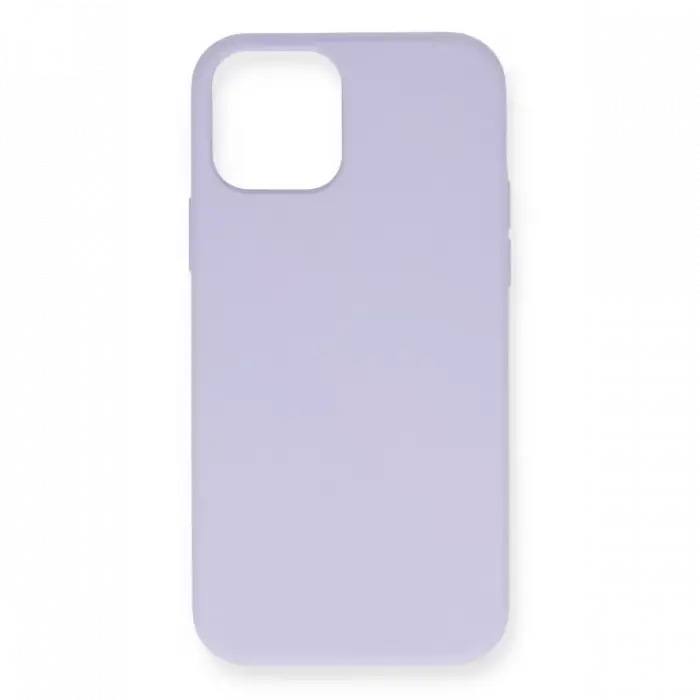 Newface Apple iPhone 12 Mini Kılıf Nano içi Kadife Silikon - Lila