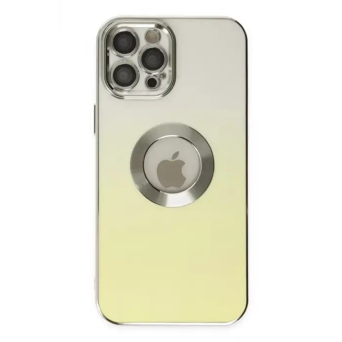 Newface Apple iPhone 12 Pro Kılıf Best Silikon - Sarı