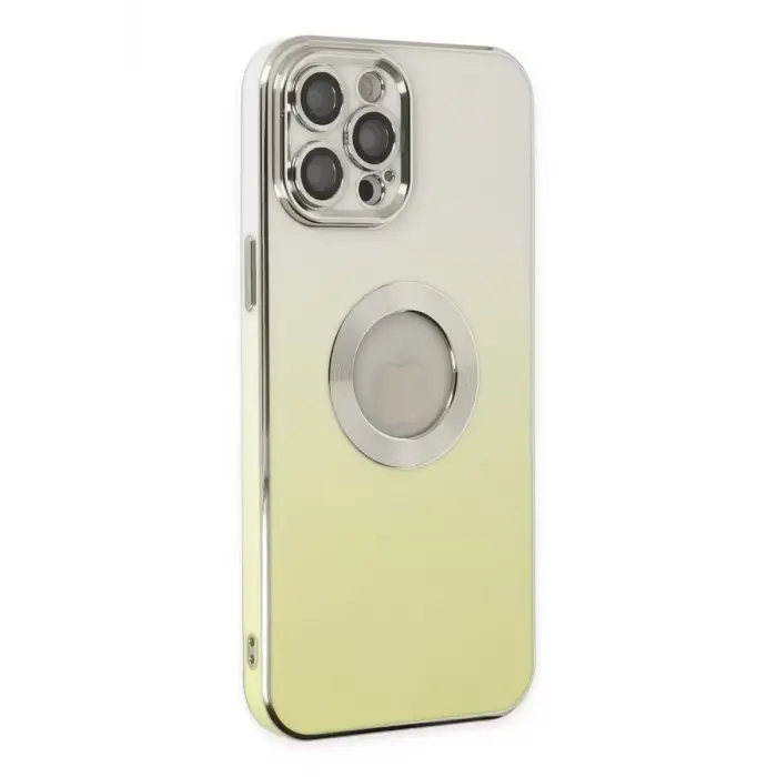 Newface Apple iPhone 12 Pro Kılıf Best Silikon - Sarı