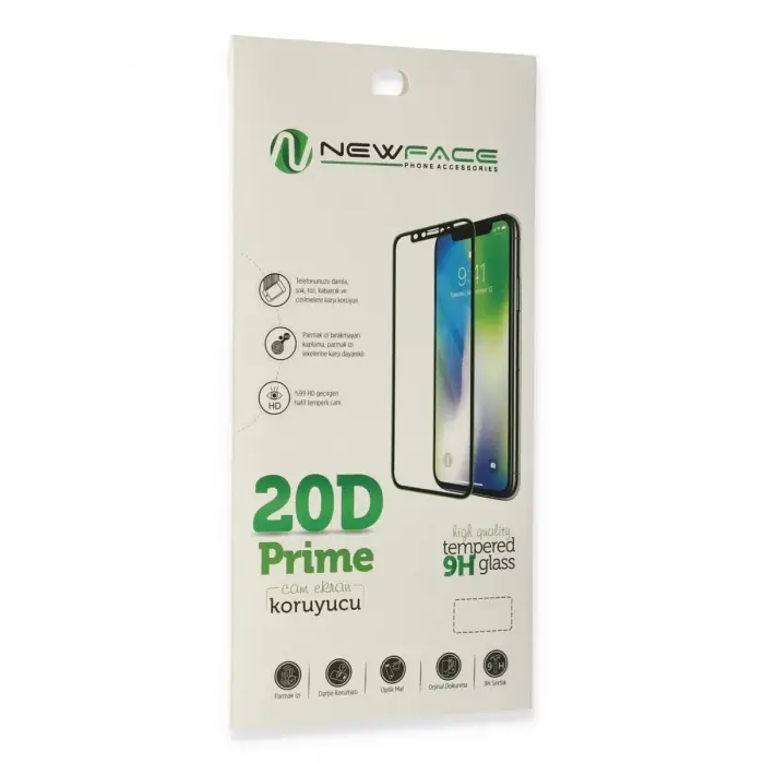 Newface Apple iPhone 12 Pro Max 20D Premium Cam Ekran Koruyucu