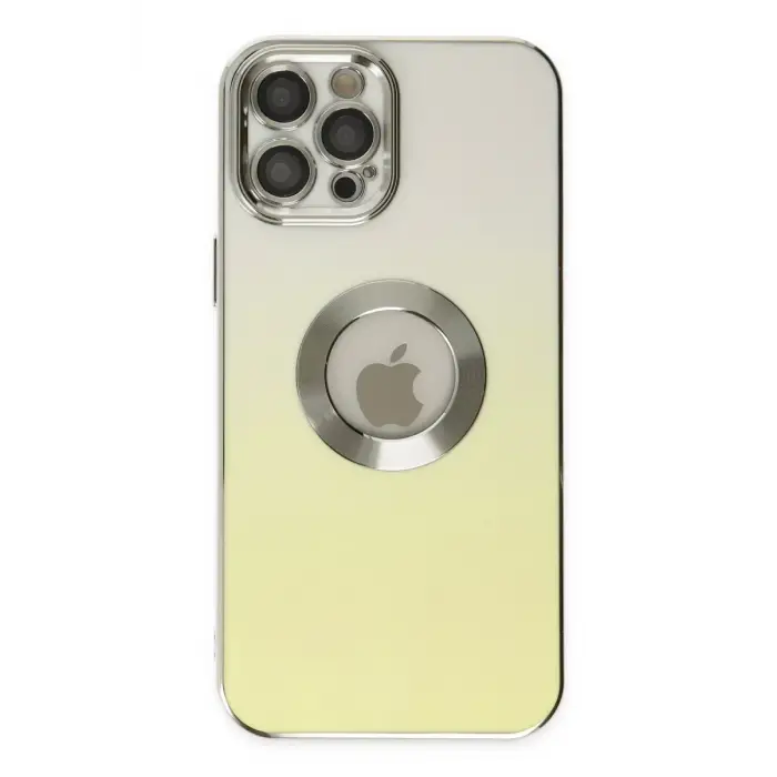 Newface Apple iPhone 12 Pro Max Kılıf Best Silikon - Sarı