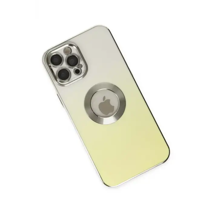 Newface Apple iPhone 12 Pro Max Kılıf Best Silikon - Sarı