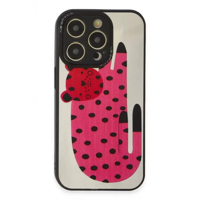 Newface Apple iPhone 12 Pro Max Kılıf Mirror Desenli Kapak - Mirror - 12