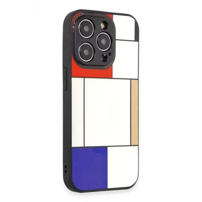 Newface Apple iPhone 12 Pro Max Kılıf Mirror Desenli Kapak - Mirror - 9