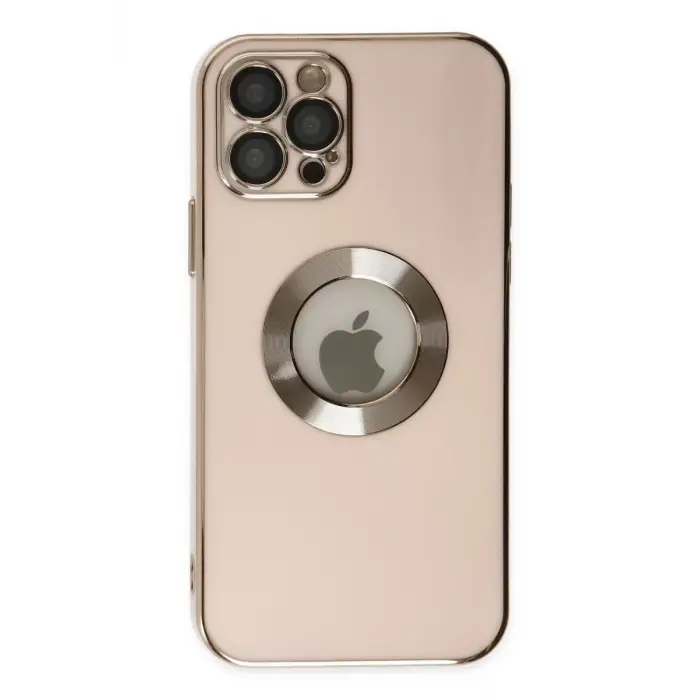 Newface Apple iPhone 12 Pro Max Kılıf Store Silikon - Pembe