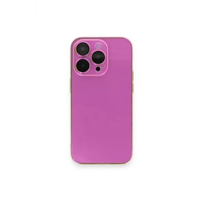 Newface Apple iPhone 13 Pro Kılıf Armada Lensli Kapak - Pembe