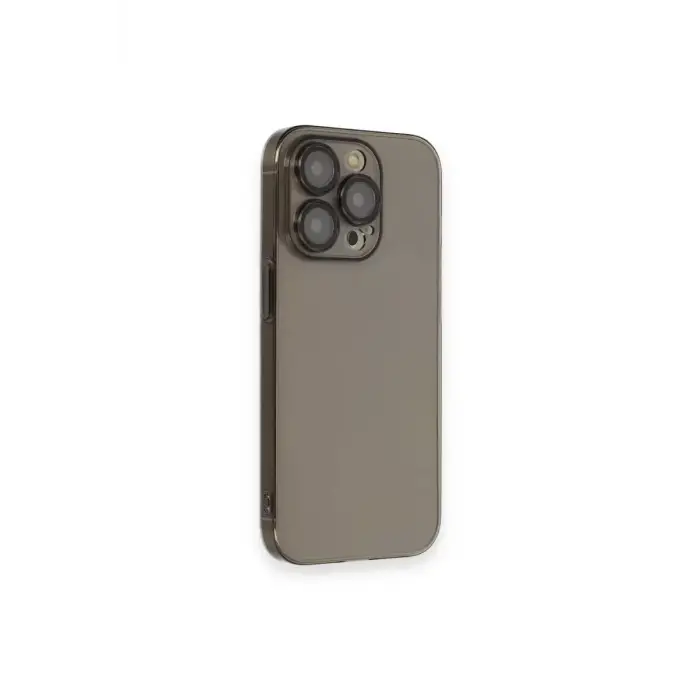 Newface Apple iPhone 13 Pro Kılıf Armada Lensli Kapak - Siyah