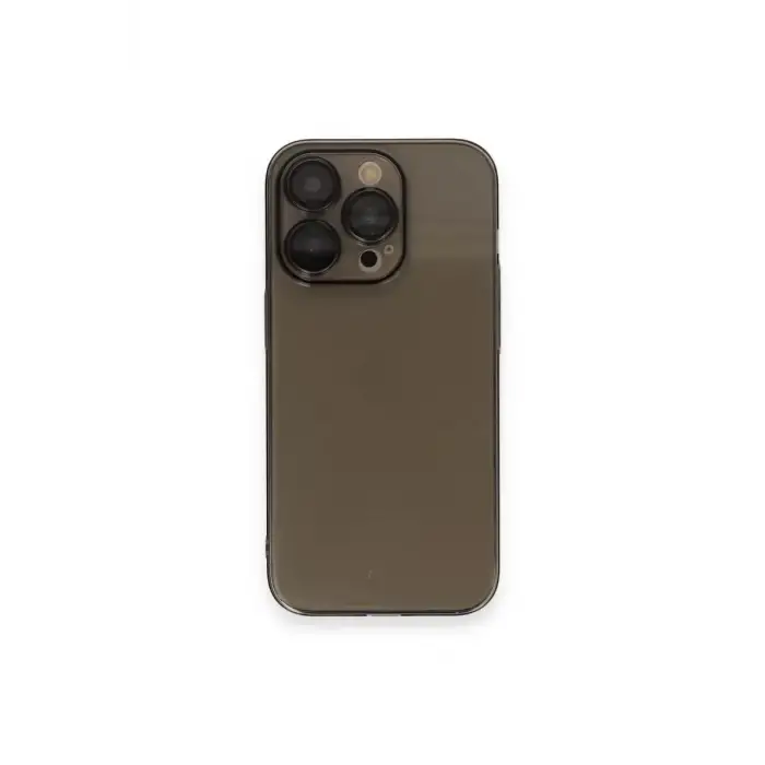 Newface Apple iPhone 13 Pro Kılıf Armada Lensli Kapak - Siyah