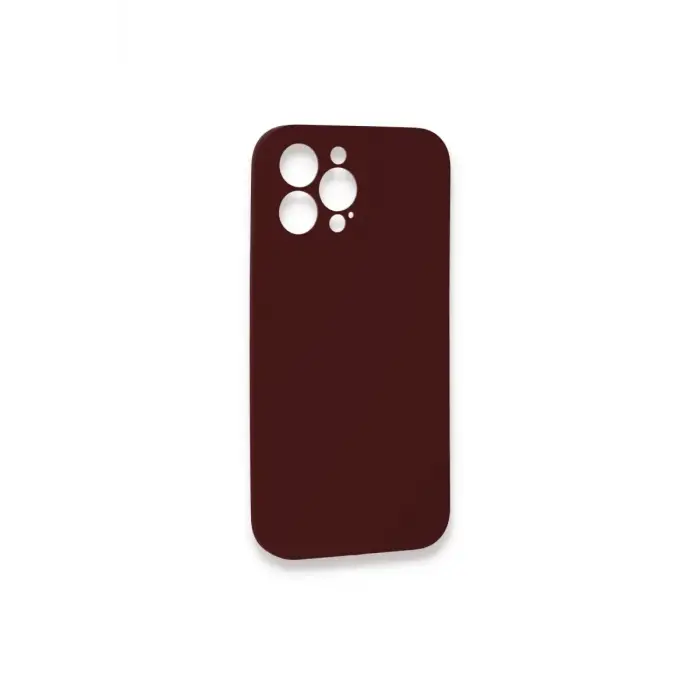 Newface Apple iPhone 13 Pro Kılıf Lansman Legant Silikon - Bordo