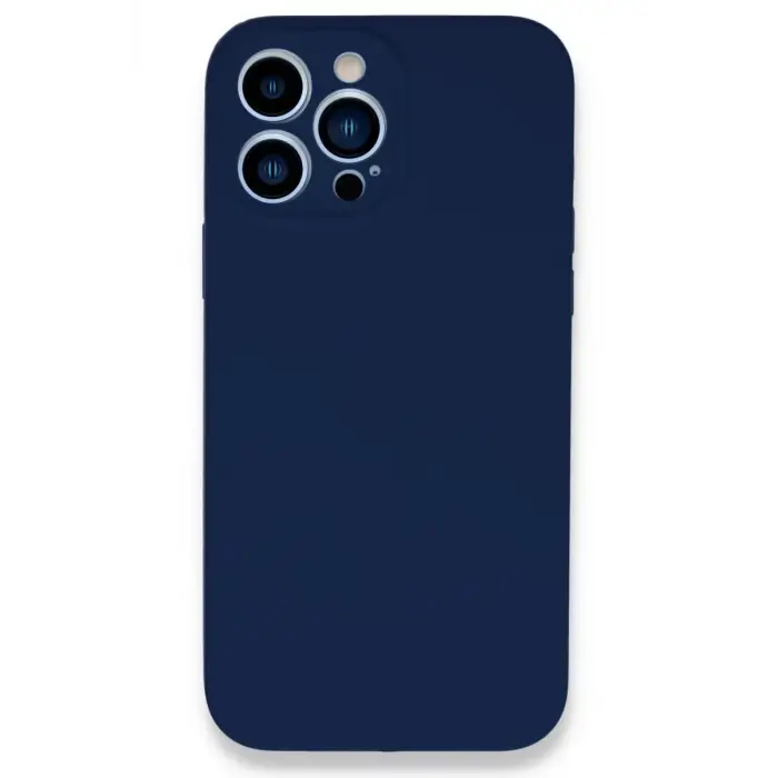 Newface Apple iPhone 13 Pro Kılıf Lansman Legant Silikon - Lacivert