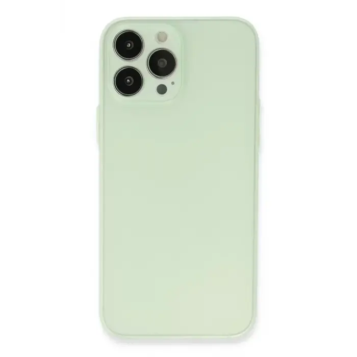 Newface Apple iPhone 13 Pro Kılıf Puma Silikon - Açık Yeşil