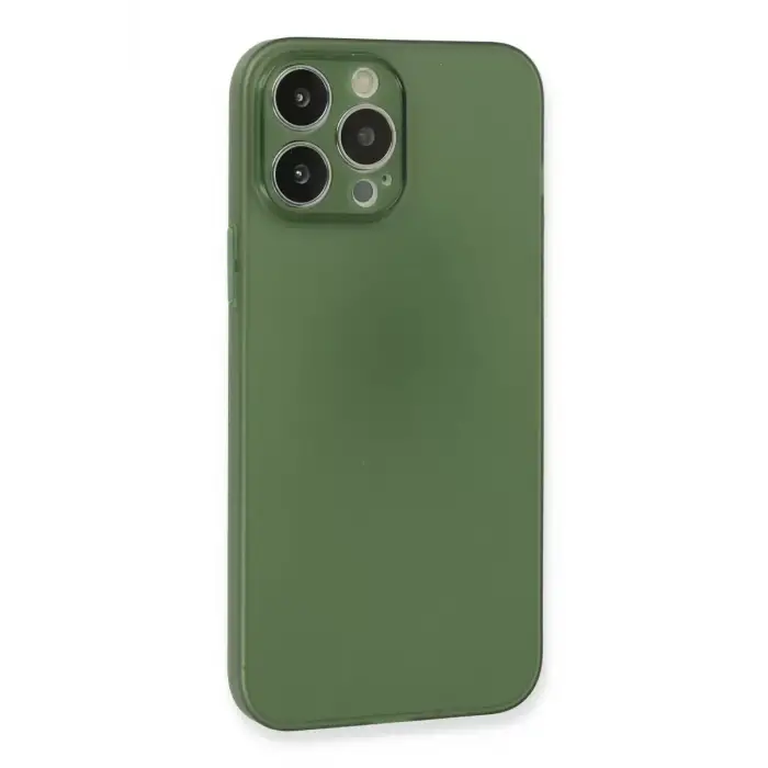 Newface Apple iPhone 13 Pro Kılıf Puma Silikon - Yeşil