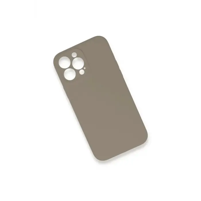 Newface Apple iPhone 13 Pro Max Kılıf Lansman Legant Silikon - Bej