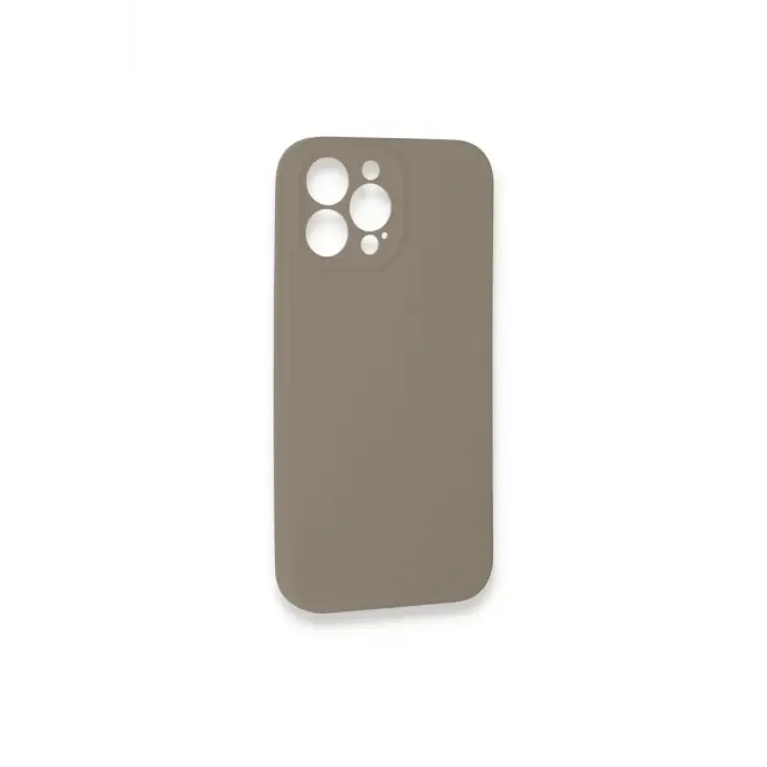 Newface Apple iPhone 13 Pro Max Kılıf Lansman Legant Silikon - Bej