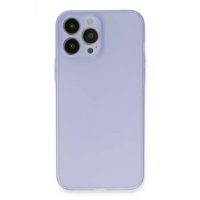 Newface Apple iPhone 13 Pro Max Kılıf Puma Silikon - Mor