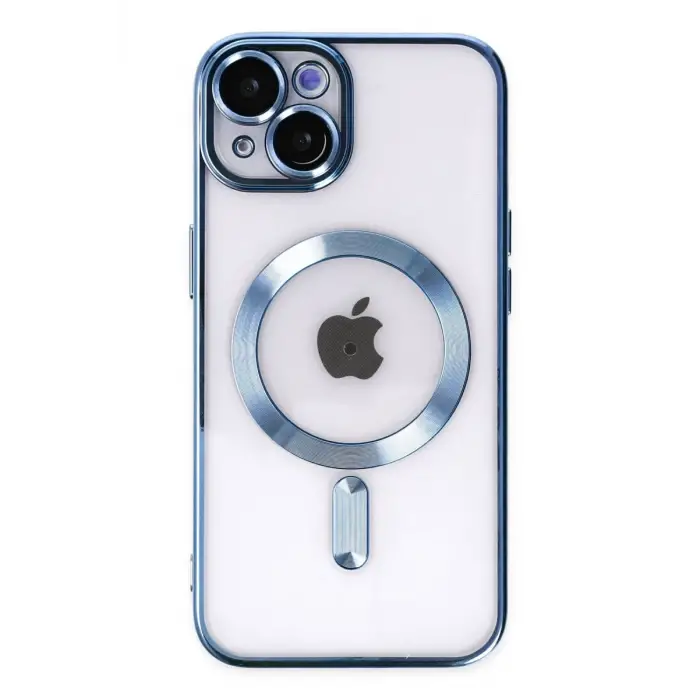 Newface Apple iPhone 14 Kılıf Kross Magneticsafe Kapak - Sierra Blue