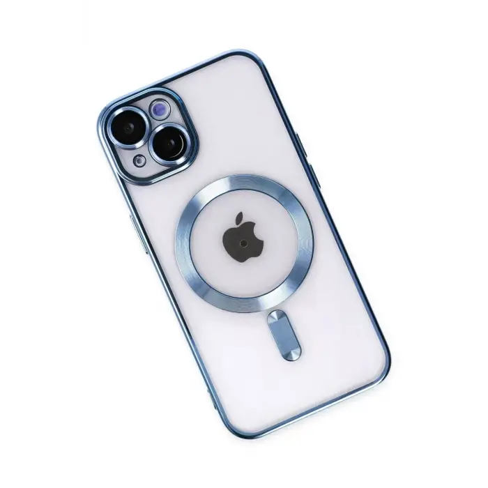 Newface Apple iPhone 14 Kılıf Kross Magneticsafe Kapak - Sierra Blue