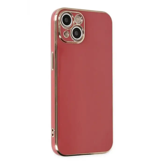 Newface Apple iPhone 14 Kılıf Volet Silikon - Kırmızı
