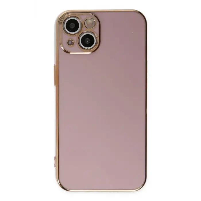 Newface Apple iPhone 14 Kılıf Volet Silikon - Mor