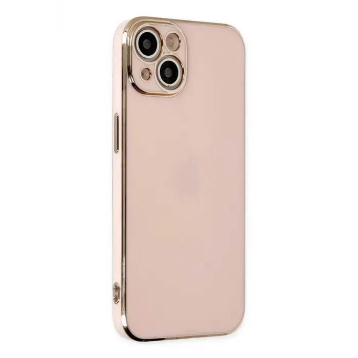 Newface Apple iPhone 14 Kılıf Volet Silikon - Pembe