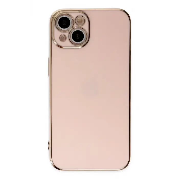 Newface Apple iPhone 14 Kılıf Volet Silikon - Pembe