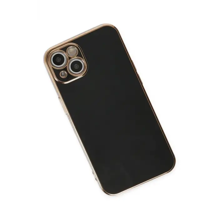 Newface Apple iPhone 14 Kılıf Volet Silikon - Siyah