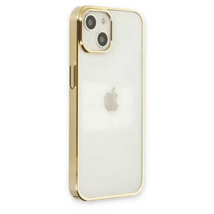 Newface Apple iPhone 14 Plus Kılıf Element Silikon - Gold
