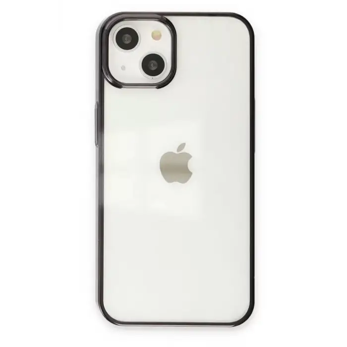 Newface Apple iPhone 14 Plus Kılıf Element Silikon - Siyah