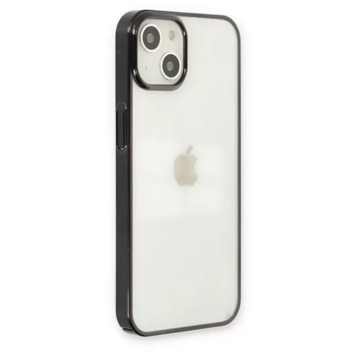 Newface Apple iPhone 14 Plus Kılıf Element Silikon - Siyah