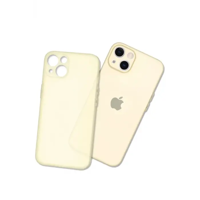 Newface Apple iPhone 14 Plus Kılıf Puma Silikon - Gold