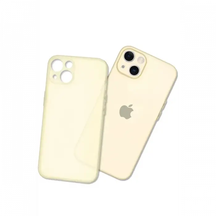 Newface Apple iPhone 14 Plus Kılıf Puma Silikon - Gold